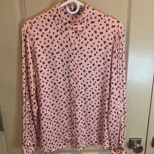 NWT Massimo Dutti Long Sleeve Blouse 10